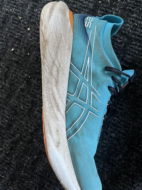 ASICS gel nimbus 25 at 1000km(625miles) : r/RunningShoeGeeks