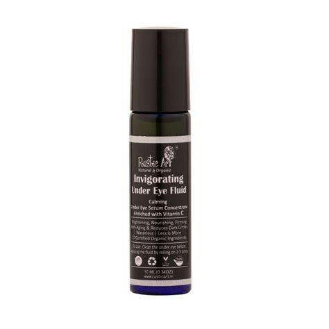 Organic Invigorating Under Eye Fluid – Rustic Art