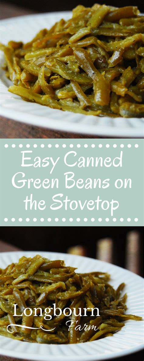 Easy & Flavorful Canned Green Bean Recipe | Recipe | Easy canned green ...