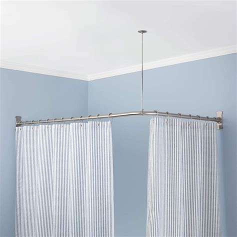 6 Styles of Shower Curtain Rods And When to Use Them | Foter