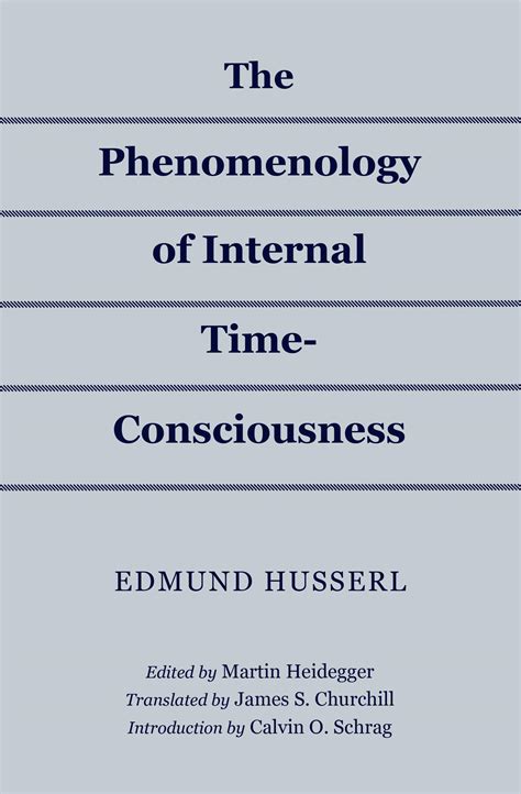 Buy The Phenomenology of Internal Time-Cons Book Online at Low Prices ...