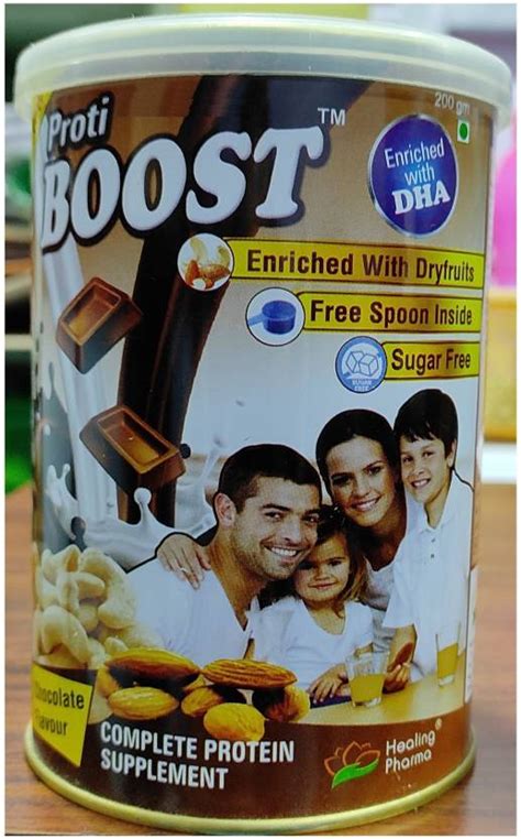 Healing PHARMA | PROTI BOOST | ENRICHED WITH DHA AND COMPLETE PROTEIN ...