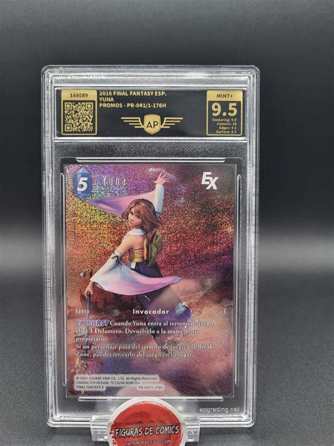 Final Fantasy 2016 TCG Carta Gradeada Yuna Promo PR-041/1-176H AP 9.5 ...