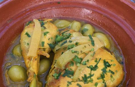 Chicken Tajine with Preserved Lemons and Olives