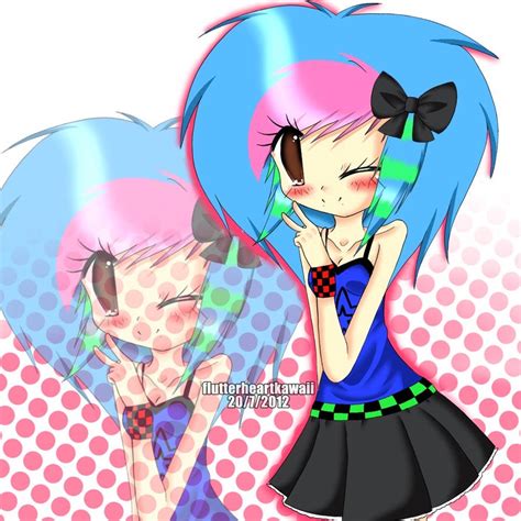 i made a silly 2000s anime art!! by flutterheartkawaii on DeviantArt