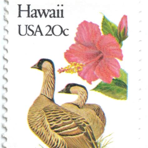 10 Hawaii Postage Stamps Unused Hawaiian Tropical Flower Postage for M ...