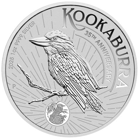 Australian Kookaburra 1 Oz. Silver 2025 - Golden Eagle Coins