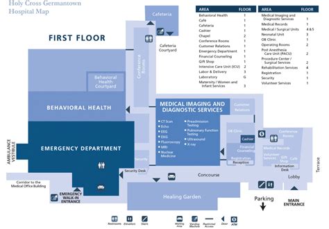 Holy Cross Hospital Maryland Map (2024) - All Maps