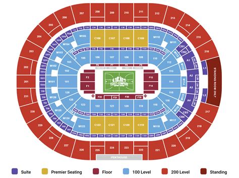 Rocket Arena - OH Seating Chart - Ticket-Compare.com