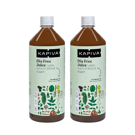 Kapiva Dia Free Juice -(2L) | For Holistic Diabetes Care | Amla, Karela ...