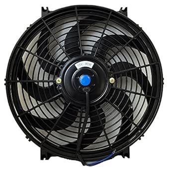 Upgr8 Universal High Performance 12V Slim Electric Cooling Radiator Fan ...