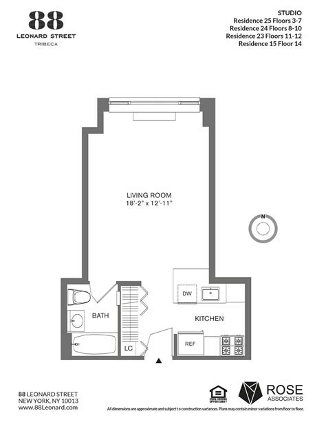 88 Leonard Street #625 in Tribeca, Manhattan | StreetEasy