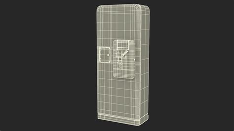 3D model Vintage Aged Coke Bottle Vending Machine | 3D Molier International