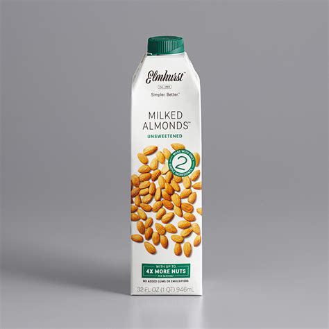 Elmhurst Almond Milk Nutrition Facts at Richard Corbett blog