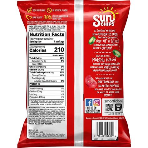Chips And Salsa Nutrition Facts at Cooper Betts blog