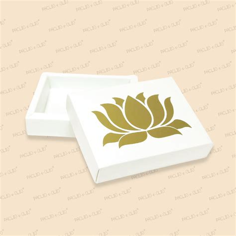 Lotus Mini Box | 5x4x1 Inches – PACLIO-e-OLIO