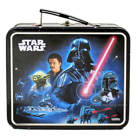 Thermos Metal Classic Disney STAR WARS TIN Lunch BOX Collector Collect ...