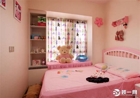 粉色系女生房间装饰布置图片-家装效果图_装一网装修效果图