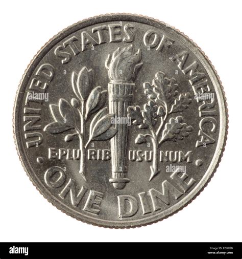 American dollar one Dime coin Stock Photo: 77408559 - Alamy