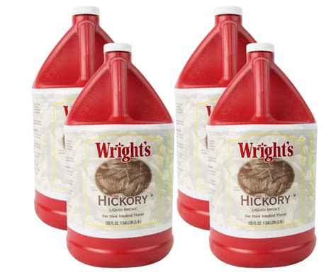 Wright's BBQ Hickory Liquid Smoke Marinade 1 Gallon/3.78L- 4/Case