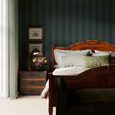 Striped Wallpaper | Pinstripe & Wide Stripe | Lucie Annabel