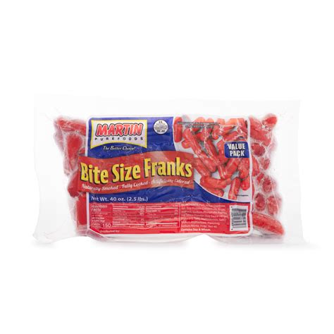 Get Martin Purefoods Bite Size Hot Dog Franks, Frozen Value Pack 2.5 lb Delivered | Weee! Asian ...