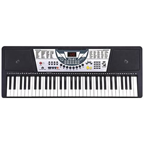 Audster FK-61, 61-Key Professional Digital Keyboard Electronic Piano ...