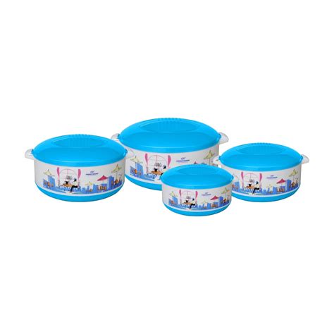 Buy Princeware Plastic Cartoon Inner Stainless Steel Casserole Gift Set ...