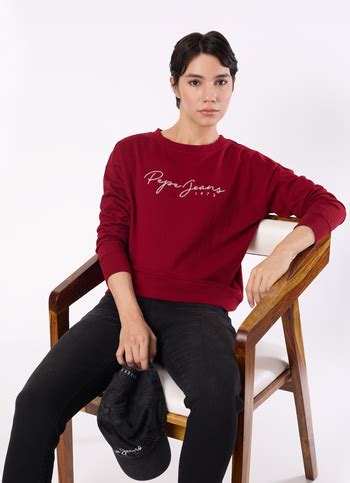 Shop Stylish Sweatshirts for women online at Pepe Jeans India