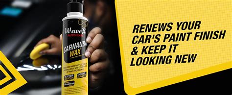 Wavex Carnauba Wax Car Polish 350ml | Wax That Restores Dull Old Paint ...