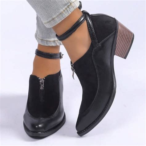 2025 Spring New Arrival French Retro One-Buckle Mary Jane Shoes, Women ...