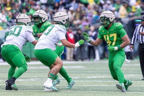 Projected Oregon depth chart after spring practice - oregonlive.com