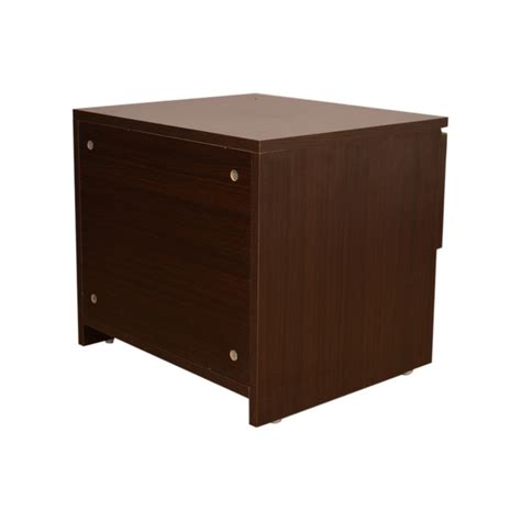 Swirl Night Stand in Dark Oak Colour – HomeTown