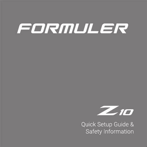 Image result for User Programable Formuler Z10