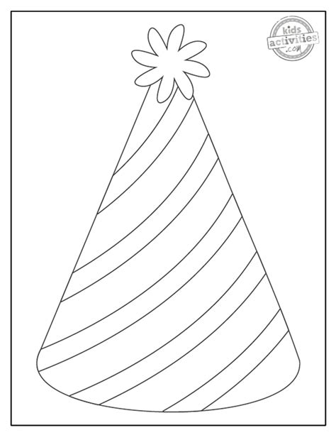 Diy Birthday Hat Template Party Hat Template Witches Hat Too!