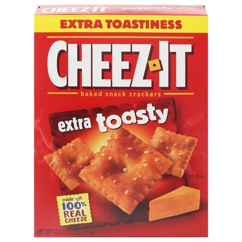 2 Pack - Cheez-It Extra Toasty Cheese Crackers - 12.4 oz Packaging may ...