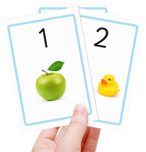 Free number flashcards for kids - Totcards