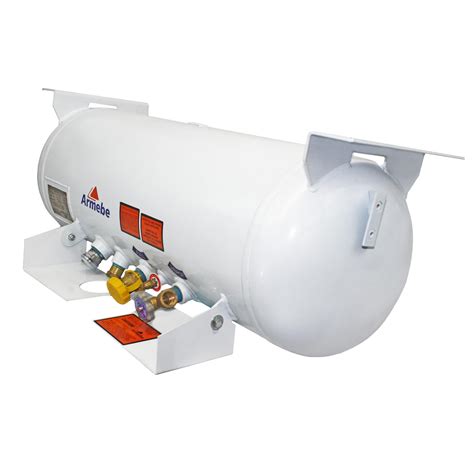 Flame King YSN16 16-Gallon ASME Horizontal Propane Tank for RV, Food ...