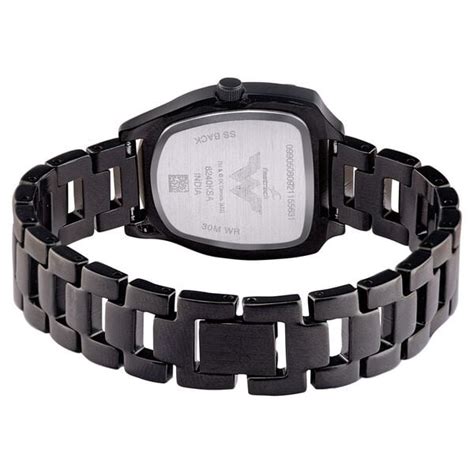 Buy Online Fastrack Wonder Woman Quartz Analog Black Dial Metal Strap ...