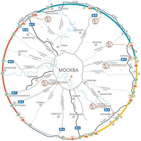 ЦКАД Центральная кольцевая автомобильная дорога А-113 - 2025