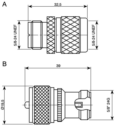 J01043A0831 Telegartner | Telegartner Straight RF Adapter UHF Plug to N ...