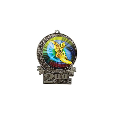 Buy Express Medals 1 to 50 Packs - 3 Track 2nd Place Silver Medal with ...