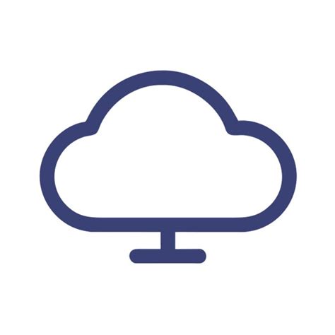 Cloud computing icon | Premium AI-generated vector