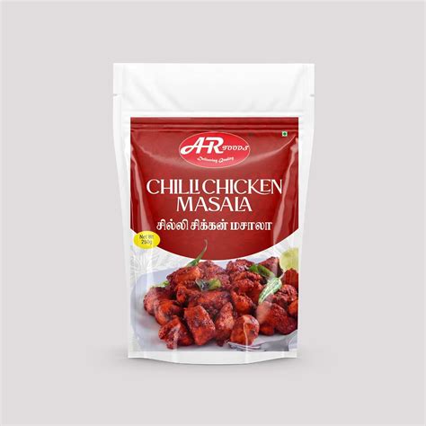 AR Foods Delicious Homemade Chilli Chicken Spicy Masala for Your Nonveg ...