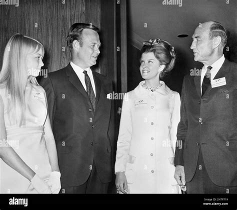 Sen. James Strom Thurmond, R-S.C., wife Nancy Janice Moore and Rep ...