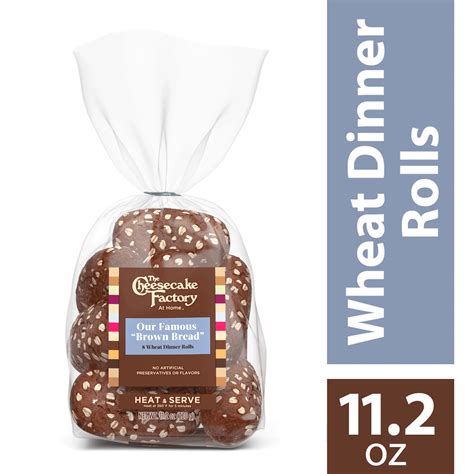 Buy Cheesecake Factory, Brown Bread, Dinner Rolls, 11.2 oz, 8 Count ...