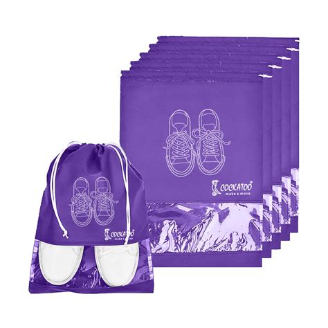 Cockatoo Shoe Bag for Travel & Storage, Women & Men, Travelling Shoe ...