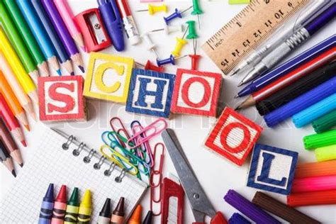 Stationery Items for School 的图像结果