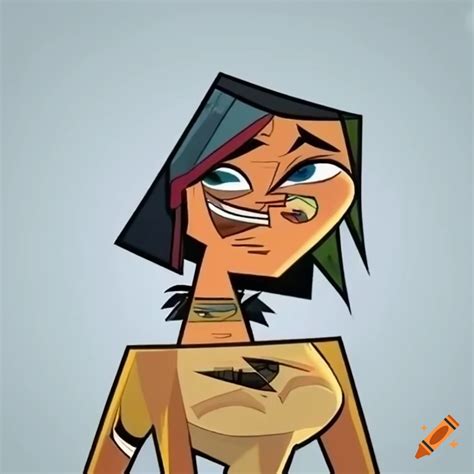 Total Drama Island Chris McLean on Craiyon