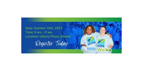 19th Annual NAMIWalks Georgia, Liberty Plaza, Atlanta, 14 October 2023 ...